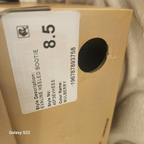 Michael Kors Mulberry "Evaline" Suede Heeled Booties. NIB. Size Various - Picture 4 of 13